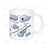 Shugo Chara! Tsukuyomi Itsuki Ani-Sketch Mug【202601 Reprint】