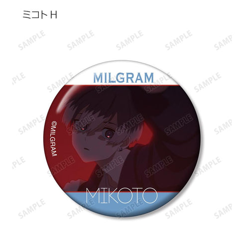 『MILGRAM -ミルグラム-』トレーディング MV 缶バッジ ミコト 『MeMe』(単位/BOX)【202601再販】