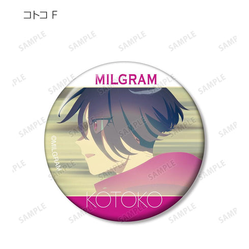 『MILGRAM -ミルグラム-』トレーディング MV 缶バッジ コトコ 『HARROW』(単位/BOX)【202601再販】
