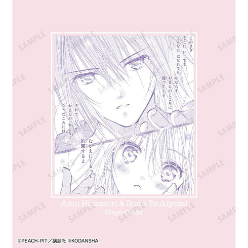 『しゅごキャラ!』日奈森あむ&月詠幾斗 原作コマTシャツ ピンクレディース【202601再販】