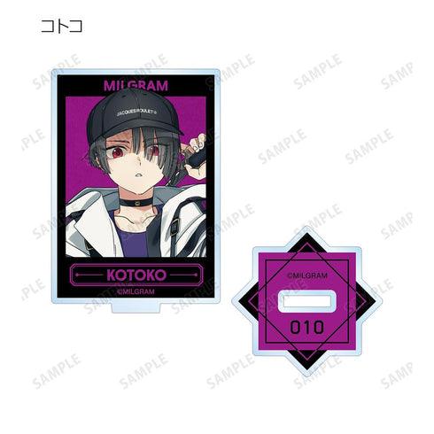 『MILGRAM -ミルグラム-』トレーディングアクリルスタンド vol.2(単位/BOX)【202601再販】