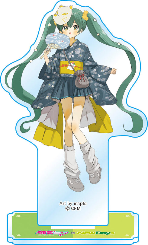 『初音ミク×NewDays』アクリルスタンド maple