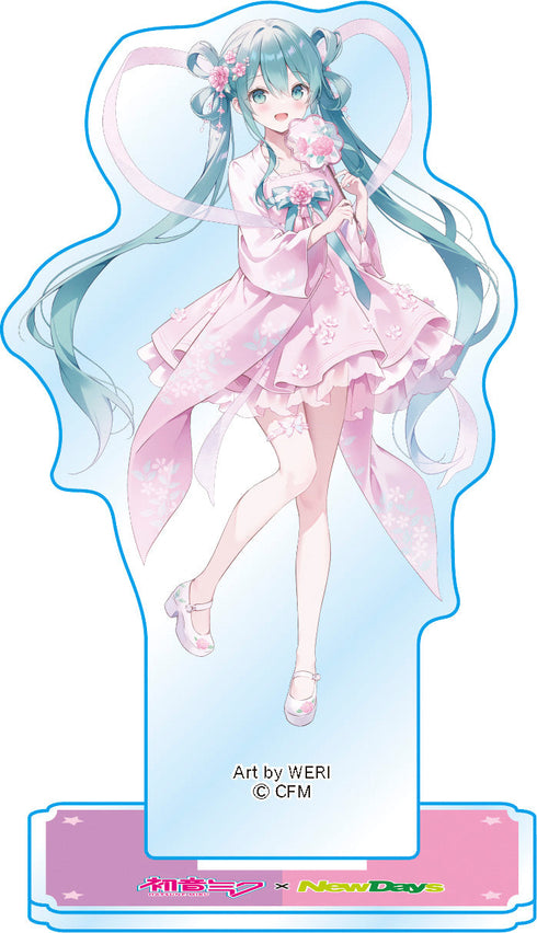 『初音ミク×NewDays』アクリルスタンド WERI