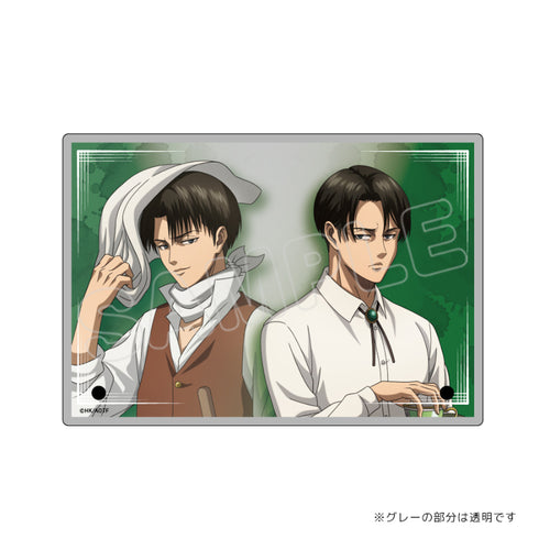 『進撃の巨人』10 Years Journey/2層アクリルプレート リヴァイ