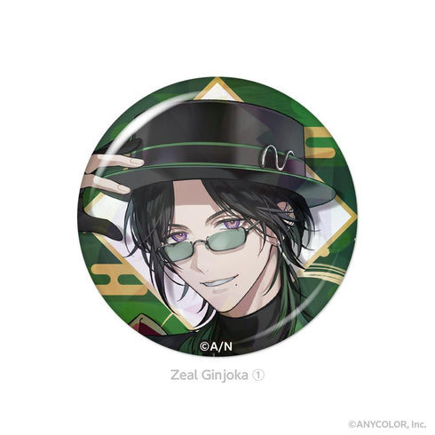 『NIJISANJI EN』BY THE BEAT ホログラム缶バッジ Zeal Ginjoka 1