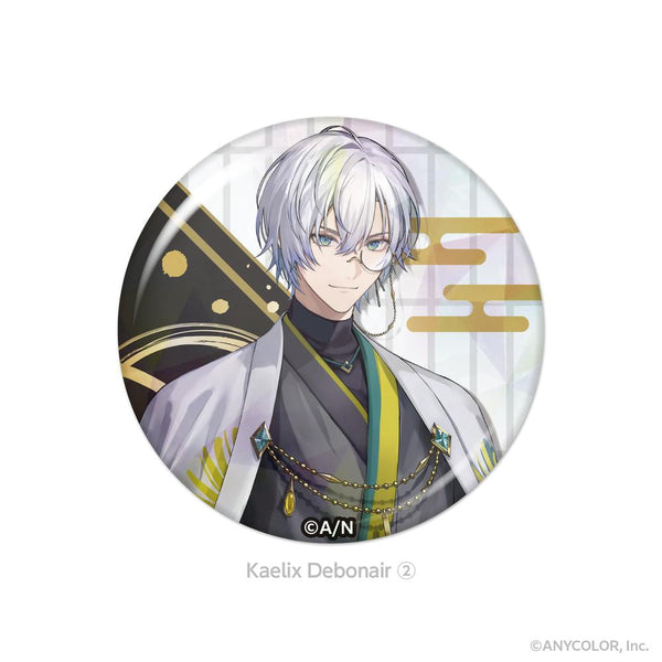 『NIJISANJI EN』BY THE BEAT ホログラム缶バッジ Kaelix Debonair 2