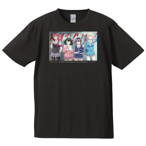 『ばっどがーる』Tシャツ 優&亜鳥&涼&るら ティザービジュアルver.
