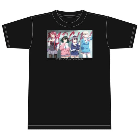 『ばっどがーる』Tシャツ 優&亜鳥&涼&るら ティザービジュアルver.