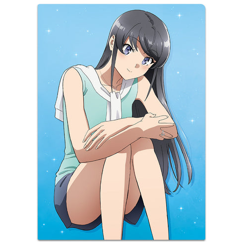 『青春ブタ野郎はサンタクロースの夢を見ない』クリアファイル 桜島麻衣