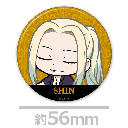 『えぶりでいホスト』ついてっく缶バッジ4個セット シン&ルイ&ミオ&おこのみ太郎