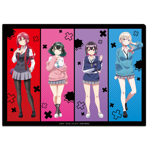 『ばっどがーる』クリアファイル 優&亜鳥&涼&るら ティザービジュアルver.