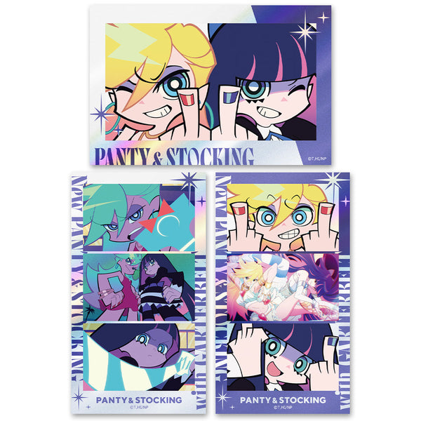 『New PANTY & STOCKING with GARTERBELT』サムネイルキラステッカーセット パンティ&ストッキング
