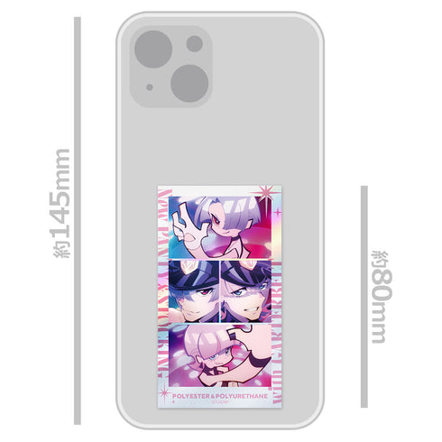 『New PANTY & STOCKING with GARTERBELT』サムネイルキラステッカーセット ポリエステル&ポリウレタン