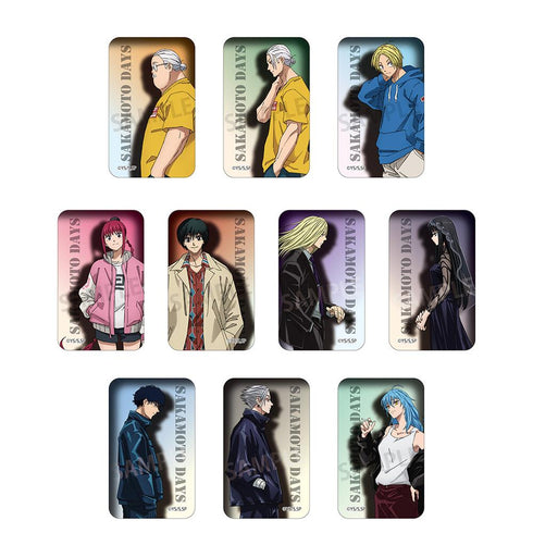 『SAKAMOTO DAYS』スクエア缶バッジvol.2【BOX】