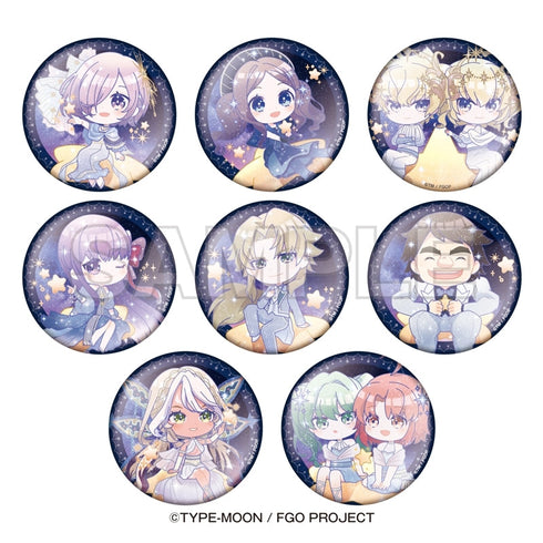 『Fate/Grand Order×コニカミノルタプラネタリウム』トレーディングミニキャラ缶バッジ(全8種)【BOX】