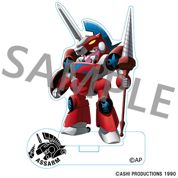 『NG騎士ラムネ&40』フレーム付きアクリルスタンド 守護騎士アッサーム