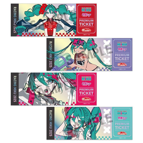 『レーシングミク』2025Ver. トレーディングホログラムチケット風カード【BOX】