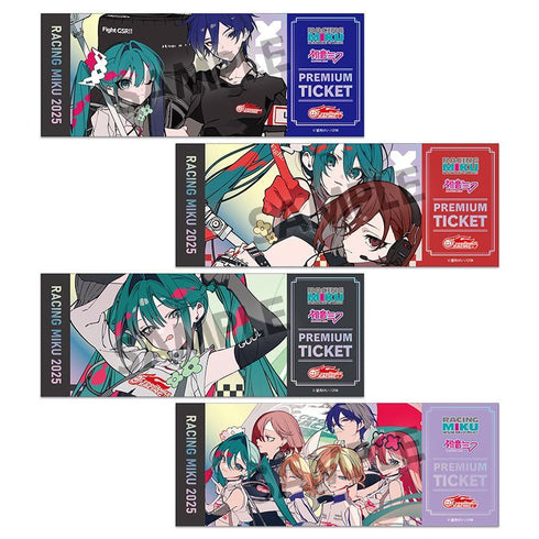 『レーシングミク』2025Ver. トレーディングホログラムチケット風カード【BOX】
