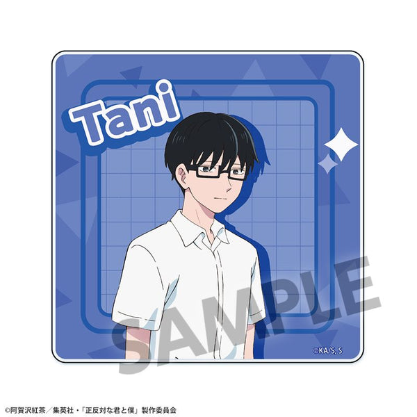 『You and Me, Opposites Attract』 Acrylic Coaster Tani