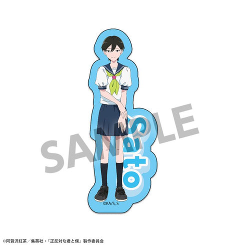 『You and Me, Opposites Attract』 Die-Cut Sticker Sato