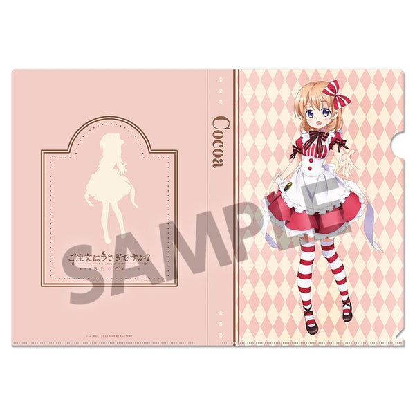 『ご注文はうさぎですか? BLOOM』描き下ろしクリアファイル ココア