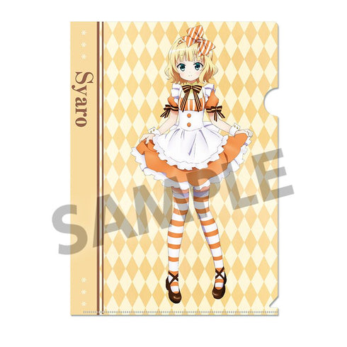 『ご注文はうさぎですか? BLOOM』描き下ろしクリアファイル シャロ