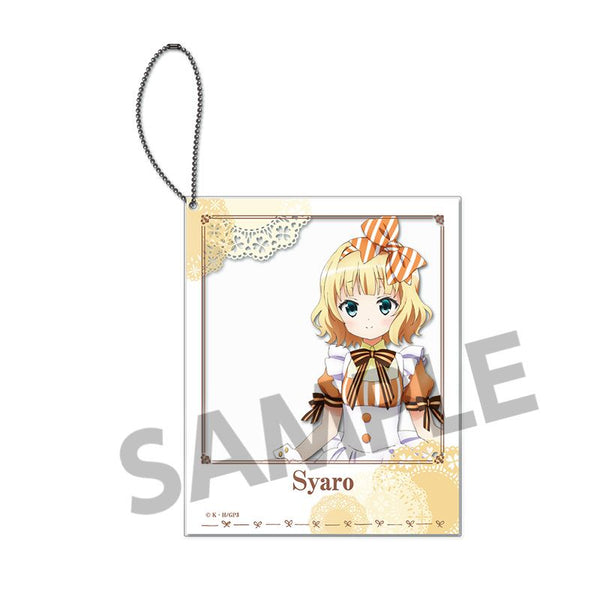 『ご注文はうさぎですか? BLOOM』描き下ろしポラロイド風アクリルキーホルダー シャロ