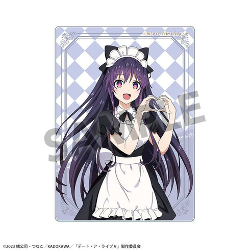 Date A Live V Original Acrylic Card: Yatohime Tohka Maid Ver.