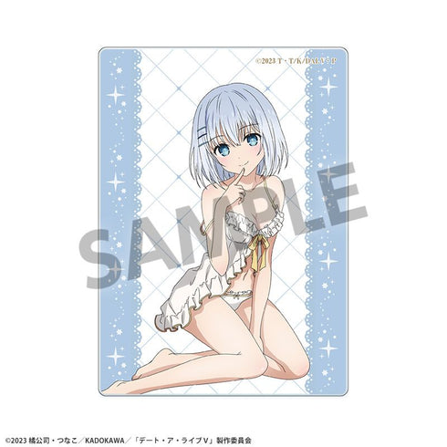 Date A Live V Original Acrylic Card: Tobiichi Origami Nightwear Ver.