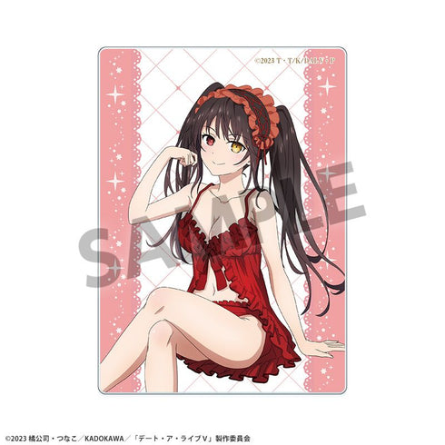 Date A Live V Original Acrylic Card: Kyōko Tokisaki Nightwear Ver.