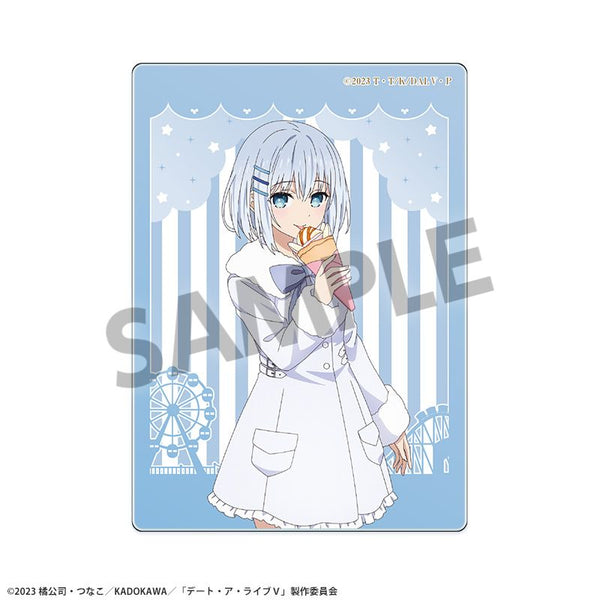 Date A Live V Original Acrylic Card: Tobiichi Origami - Amusement Park Date Ver.