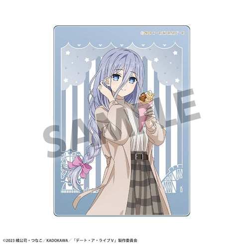 Date A Live V Original Acrylic Card: Mio Sogami - Amusement Park Date Ver.
