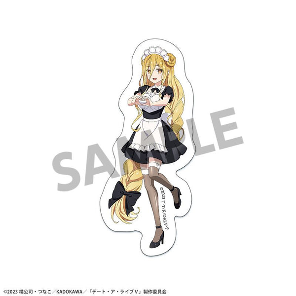 『デート・ア・ライブV』描き下ろしダイカットステッカー 星宮六喰 メイド ver.