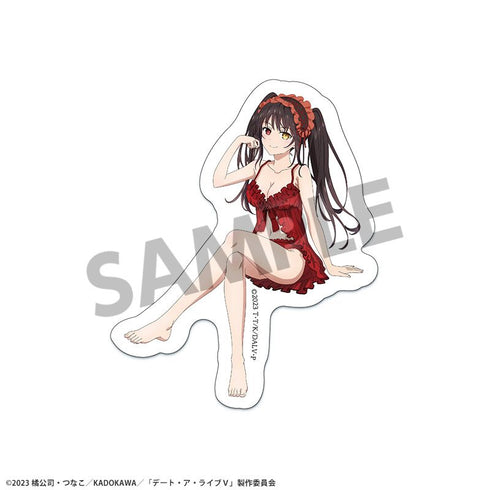 Date A Live V: Newly Illustrated Die-Cut Sticker - Kyōko Tokisaki Nightwear Ver.