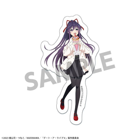 『デート・ア・ライブV』描き下ろしダイカットステッカー 夜刀神十香 遊園地デート ver.