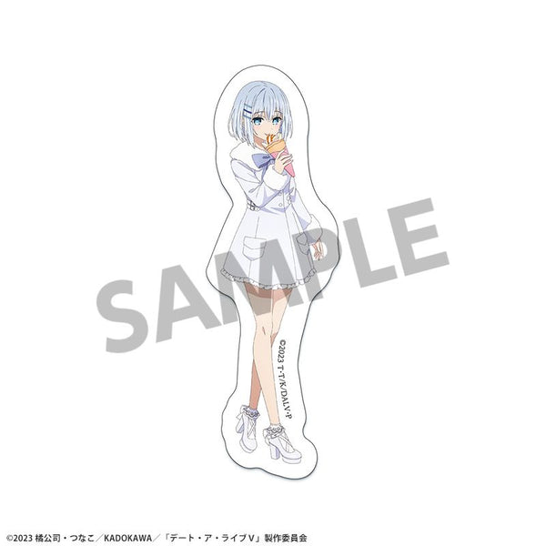 『デート・ア・ライブV』描き下ろしダイカットステッカー 鳶一折紙 遊園地デート ver.
