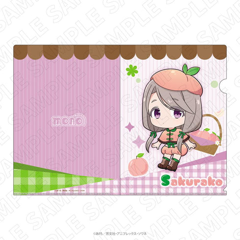 『mono』<フルーツ衣装> クリアファイル(敷島桜子)