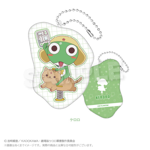 Sgt. Keroro Die-Cut Cushion Keyholder - Playground Ver. Keroro