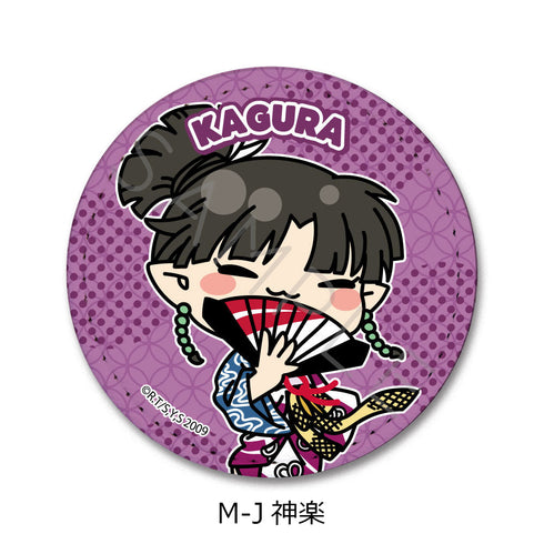 Inuyasha Leather Badge M-J Kagura