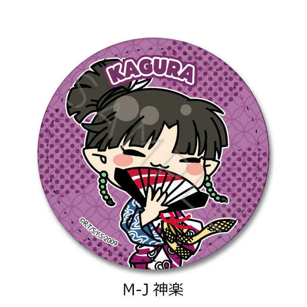 Inuyasha Leather Badge M-J Kagura