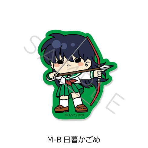 『犬夜叉』クリアカードステッカー M-B 日暮かごめ