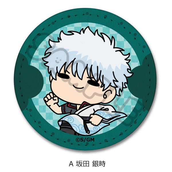 『新劇場版 銀魂 -吉原大炎上-』レザーバッジ mochochoシリーズ A 坂田銀時