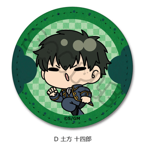 『新劇場版 銀魂 -吉原大炎上-』レザーバッジ mochochoシリーズ D 土方十四郎