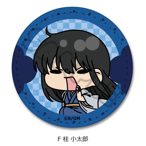 『新劇場版 銀魂 -吉原大炎上-』レザーバッジ mochochoシリーズ F 桂小太郎