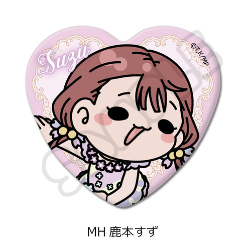 『メダリスト』ハート型缶バッジ MH 鹿本すず