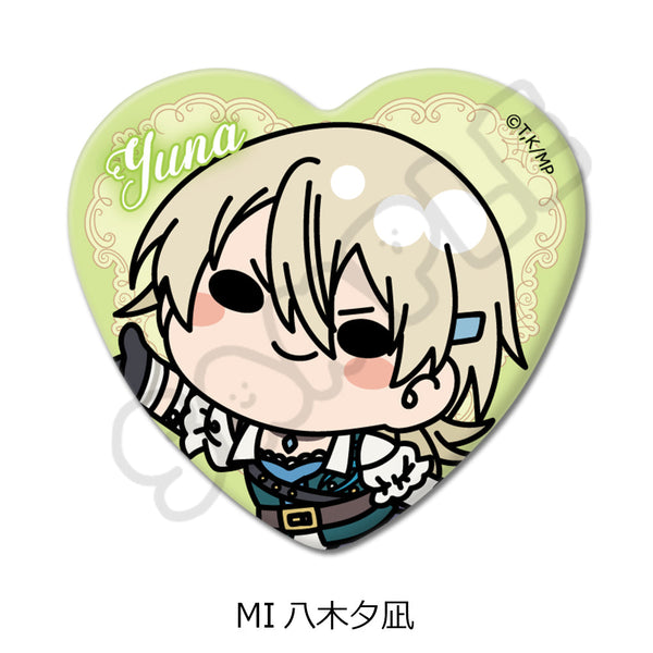 『メダリスト』ハート型缶バッジ MI 八木夕凪