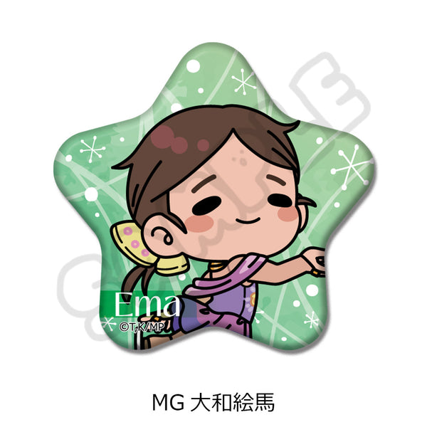 『メダリスト』星型缶バッジ MG 大和絵馬