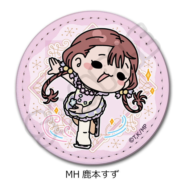 『メダリスト』レザーバッジ(丸形) MH 鹿本すず