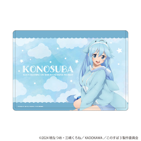 『この素晴らしい世界に祝福を!3』キャラクリアケース02/アクア アニマルパジャマver.(描き下ろしイラスト)