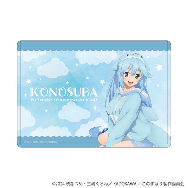 『この素晴らしい世界に祝福を!3』キャラクリアケース02/アクア アニマルパジャマver.(描き下ろしイラスト)